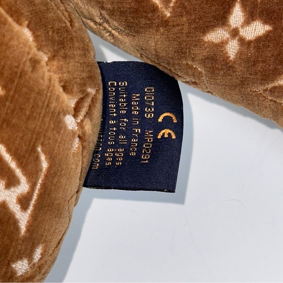 Louis Vuitton Teddy Bear Monogram Doudou Stuffed velour Brown - Picture 9 of 15